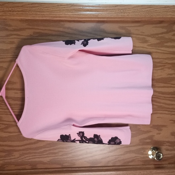 I-N-C International Concepts, Vintage, 90s, artsy, boho, wearable art, office, - Picture 2 of 8